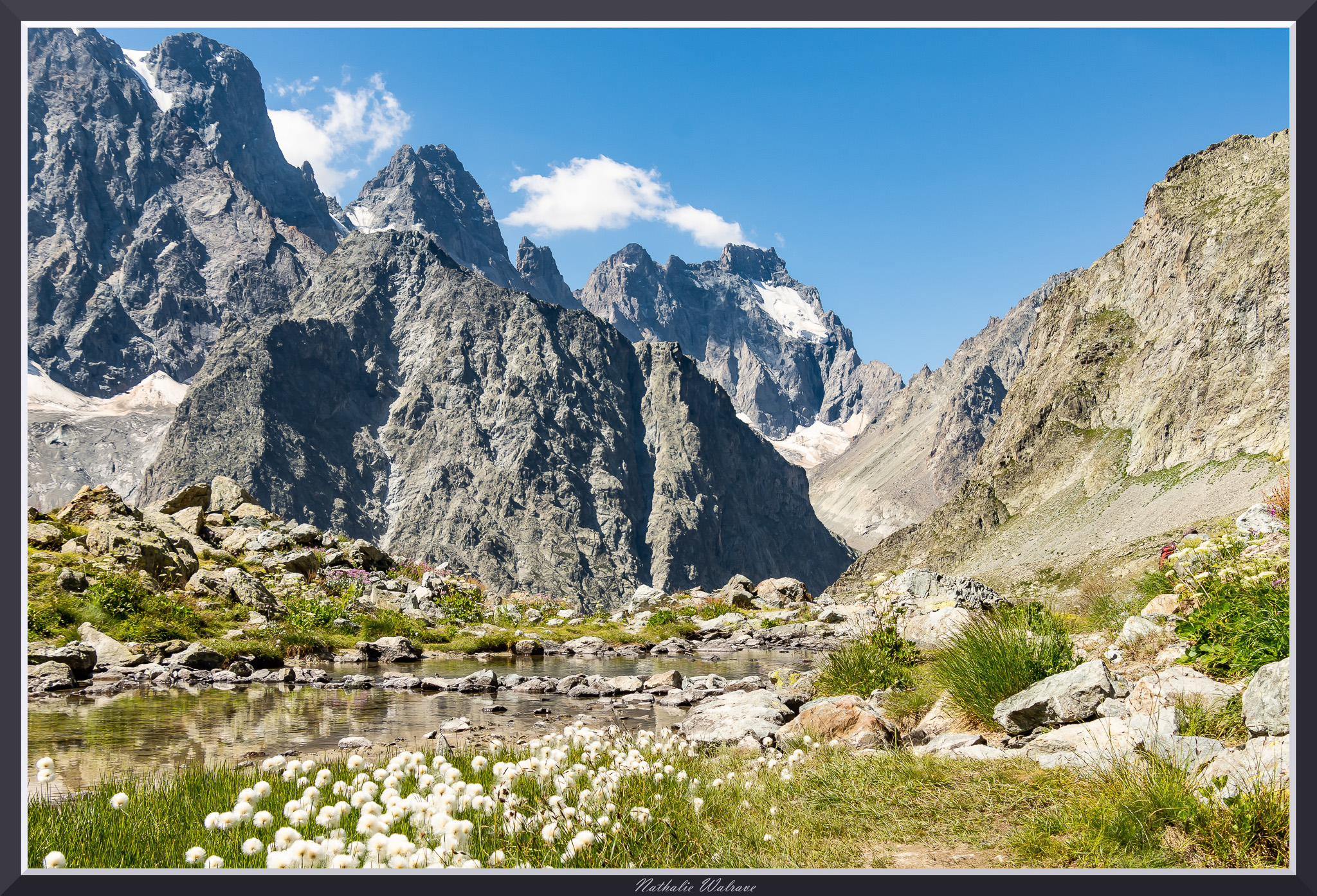 Sur le chemin vers le glacier blanc